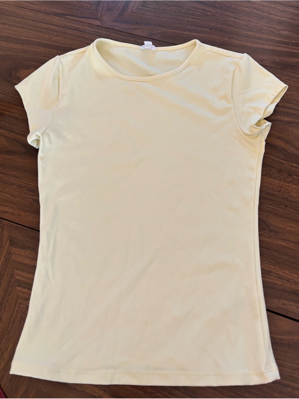 Garage Pale Yellow Short-Sleeve Crewneck Tee